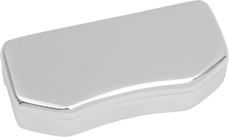 DRAG SPECIALTIES 1" Buffalo Smooth Handlebar Riser Top Clamp - Chrome - Hidden Fasteners