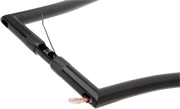 FAT BAGGERS INC. 1-1/4" EZ Install Pointed Top Handlebar - 12" - Black 906012-B