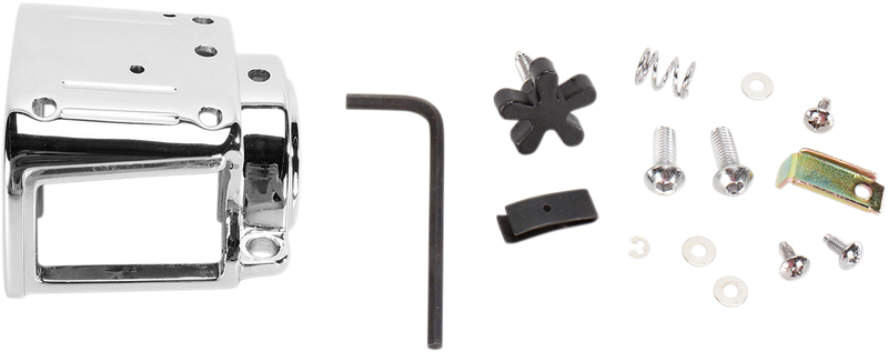 DRAG SPECIALTIES Replacement Left Lower Handlebar Switch Housing - Chrome