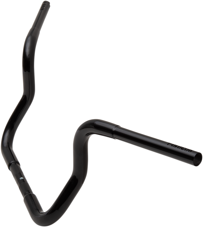 FAT BAGGERS INC. 1-1/4" EZ Install Round Top Handlebar - 10" - Black 903010-B