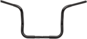 FAT BAGGERS INC. 1-1/4" EZ Install Round Top Handlebar - 12" - Black 903012-B
