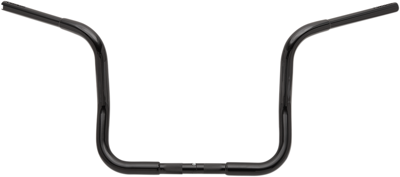 FAT BAGGERS INC. 1-1/4" EZ Install Round Top Handlebar - 12" - Black 903012-B