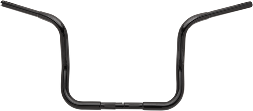 FAT BAGGERS INC. 1-1/4" EZ Install Round Top Handlebar - 12" - Black 903012-B