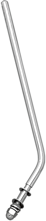 DRAG SPECIALTIES Replacement Stem for Die-Cast Mirror - Long - Chrome