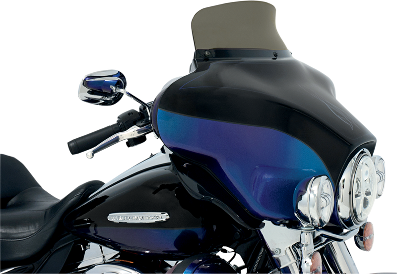 MEMPHIS SHADES Spoiler Windshield - 5" - Smoke - 1996-2013 Batwing Fairing