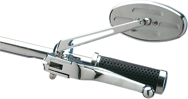 DRAG SPECIALTIES Stealth II Series Mirror - Oval - Chrome