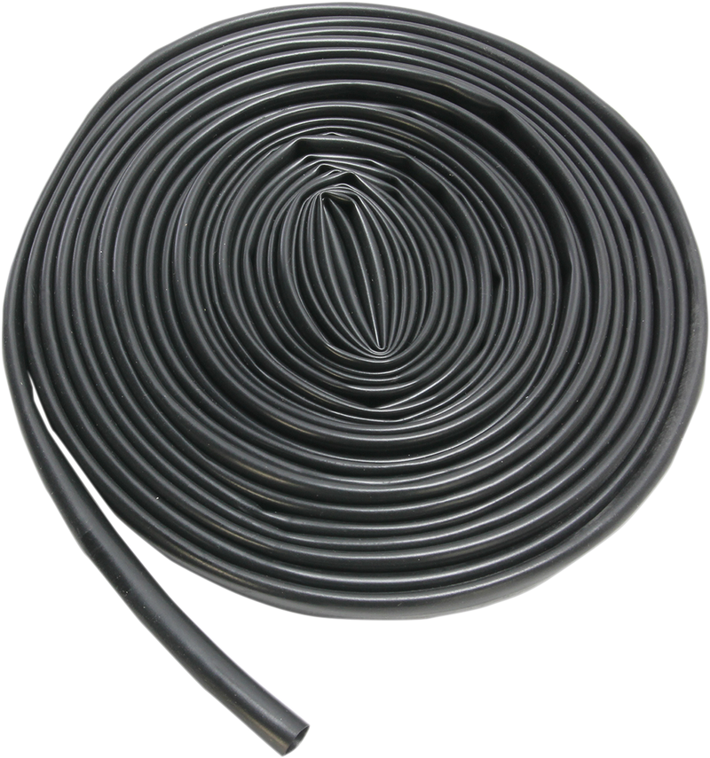 DRAG SPECIALTIES Shrink Tube .375" to .188" - Black - 25 Foot Length