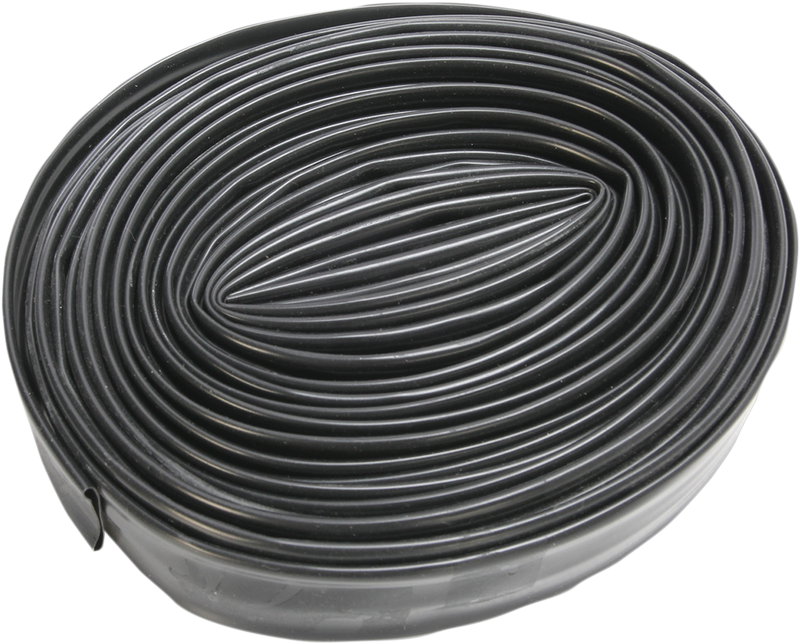 DRAG SPECIALTIES Shrink Tube .750" to .375" - Black - 25 Foot Length
