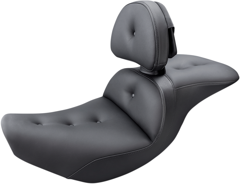 SADDLEMEN Roadsofa* Seat - Pillow Top - With Backrest - '14-'19 Indian Models