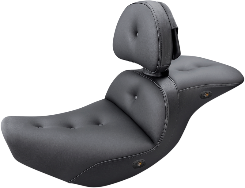 SADDLEMEN Pillow-Top Heated Roadsofa* Seat - With Backrest - Indian