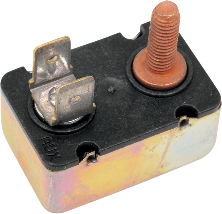 DRAG SPECIALTIES Replacement Dual-Spade / Threaded Circuit Breaker - 40A