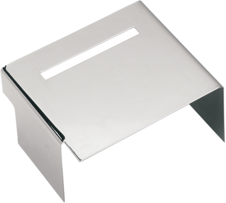 DRAG SPECIALTIES Replacement Battery Side Cover - Chrome - Smooth