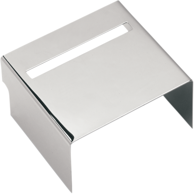 DRAG SPECIALTIES Replacement Battery Side Cover - Chrome - Smooth