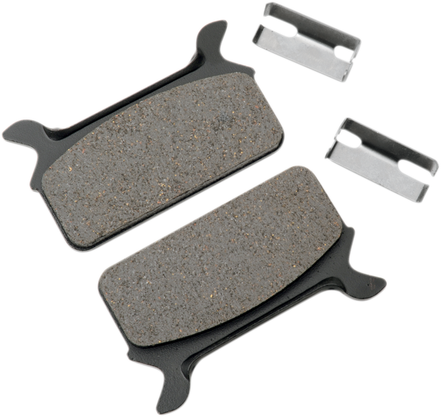DRAG SPECIALTIES OEM-Type Rear Organic Brake Pad Kit - Touring - Semi-Sintered Metal