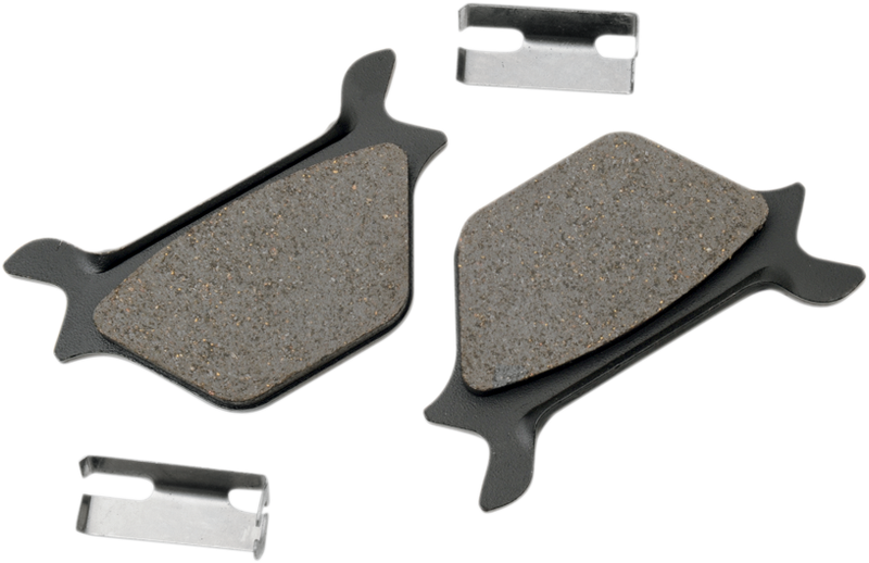 DRAG SPECIALTIES OEM-Type Rear Organic Brake Pad Kit - Semi-Sintered Metal