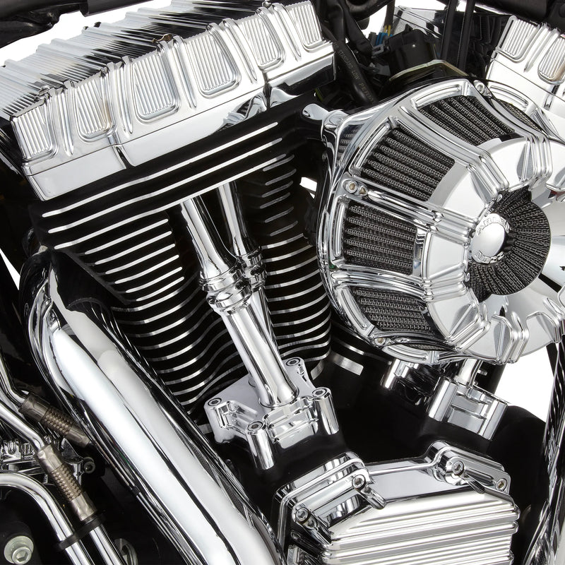 ARLEN NESS Lifter Block Covers - 10 Gauge - Chrome - M8