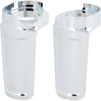 ARLEN NESS Method® Performance Bagger Fork Guards - Chrome