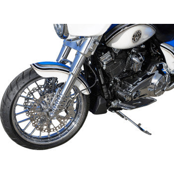 ARLEN NESS Method No Flex Inverted Fork Legs - 49 mm - Chrome - For Factory Brake Caliper