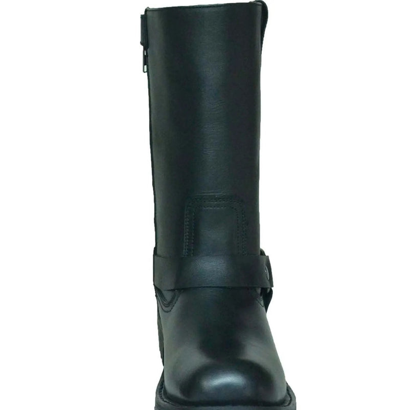 Lady Harness - Ladies Motorcycle Biker Leather Boots
