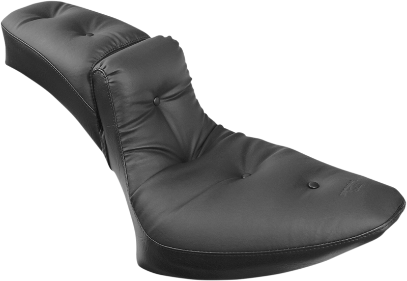 MUSTANG Regal Duke Pillow One-Piece 2-Up Seat - Softail '84-'99