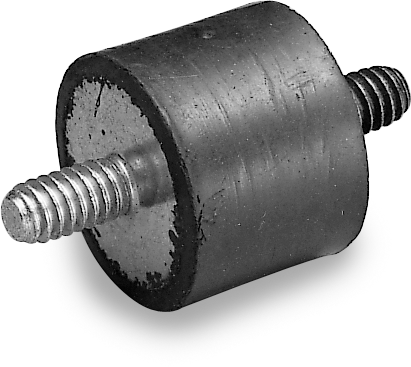 DRAG SPECIALTIES Replacement Battery / Oil Tank Vibration Mounts - 1/4"-20 - 5-Pack