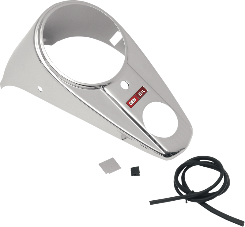 DRAG SPECIALTIES Slot Dash Cover - Chrome