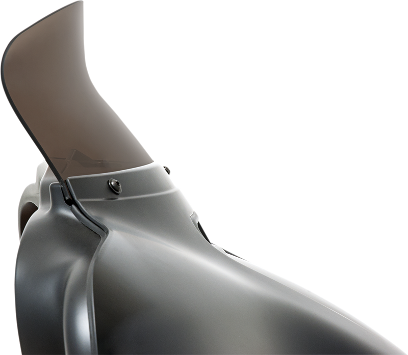 MEMPHIS SHADES Spoiler Windshield - 6-1/2" - Smoke - TOURING BATWING