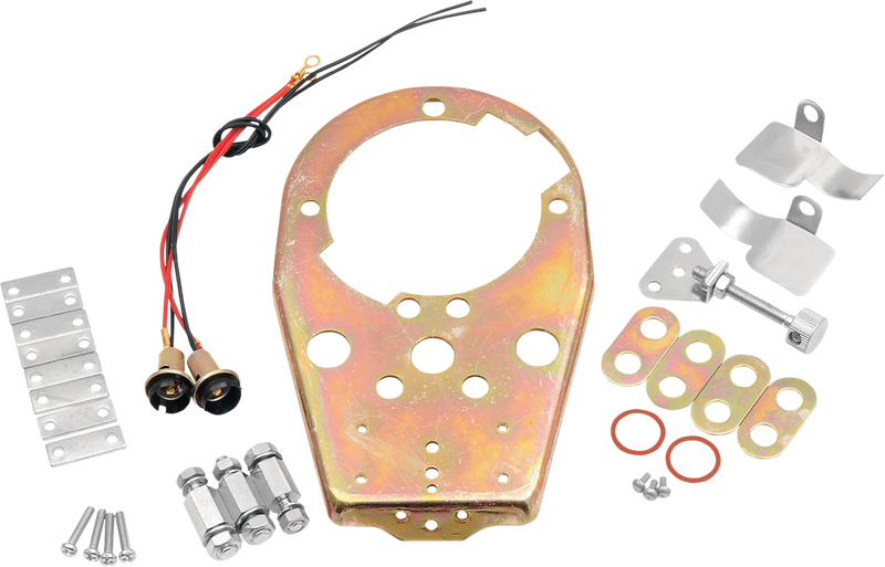 DRAG SPECIALTIES Base Plate - Cat Eye Dash Cover