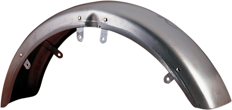 DRAG SPECIALTIES Replacement Front Fender - Raw - Steel