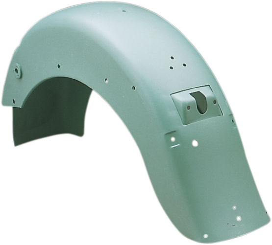 DRAG SPECIALTIES Smooth Rear Fender with Taillight/Turn Signal Mount - Steel - FL '80-'84