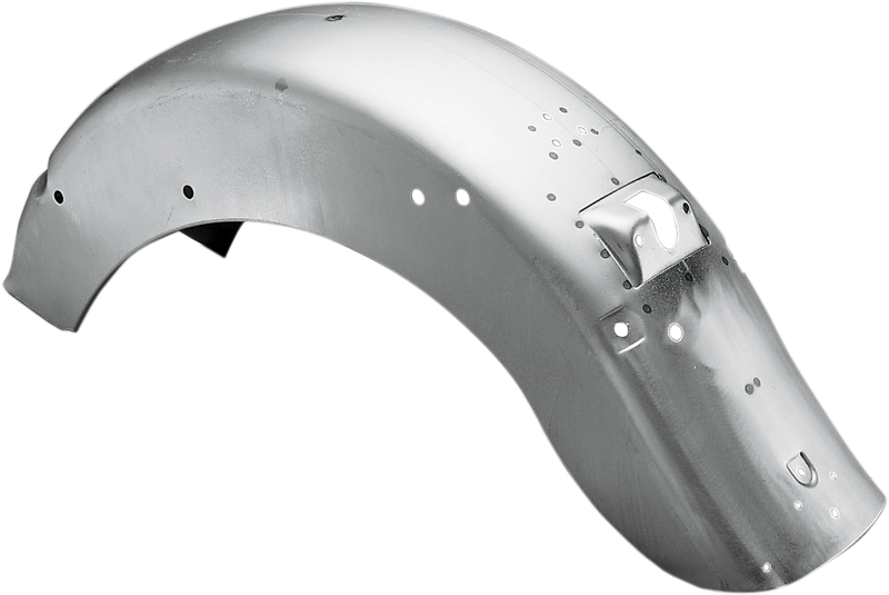 DRAG SPECIALTIES Replacement Stock Style Rear Fender - Raw Steel - FLST '86-'96
