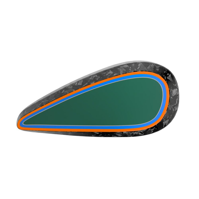 Advanblack Daybrake Carbon Fiber Front Fender for '23.5-Up Harley Touring