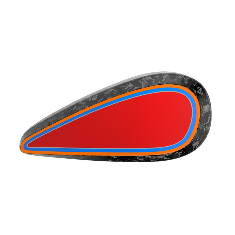 Advanblack Daybrake Carbon Fiber Front Fender for '23.5-Up Harley Touring