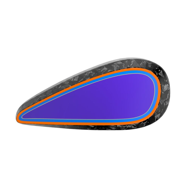 Advanblack Daybrake Carbon Fiber Front Fender for '23.5-Up Harley Touring