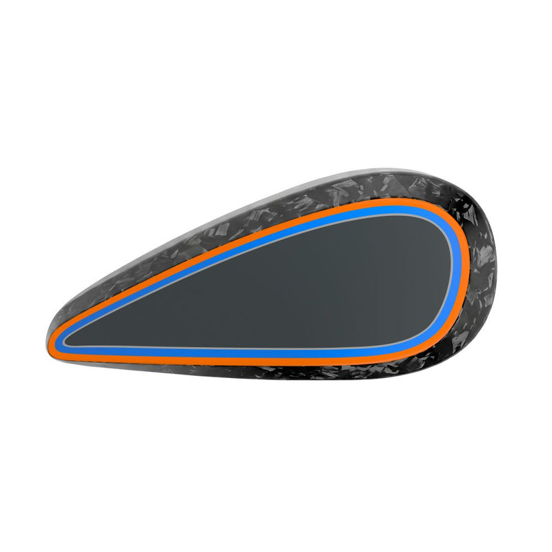 Advanblack Daybrake Carbon Fiber Front Fender for '23.5-Up Harley Touring