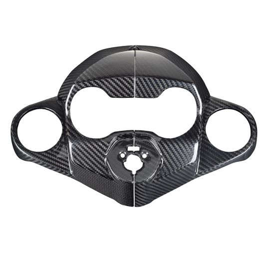 Advanblack  - Carbon Fiber Triple Tree Cover Fits '23.5 + Harley Road Glide Models