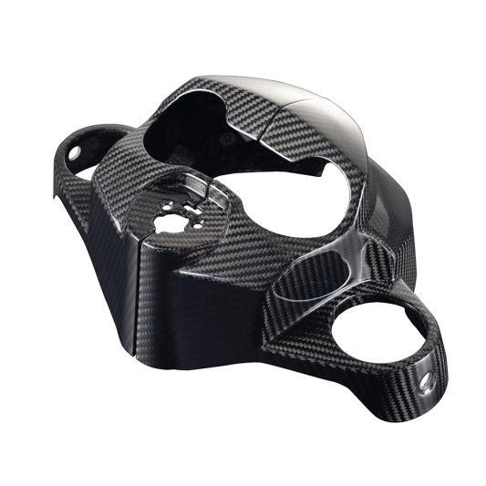 Advanblack  - Carbon Fiber Triple Tree Cover Fits '23.5 + Harley Road Glide Models