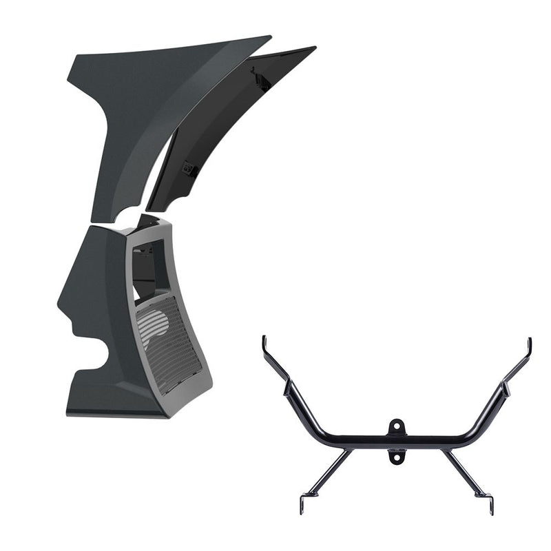 Advanblack Fairing  Spoiler Kit with Support Bracket for '23.5-'26 Harley Road Glide