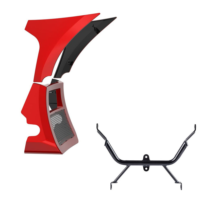 Advanblack Fairing  Spoiler Kit with Support Bracket for '23.5-'26 Harley Road Glide