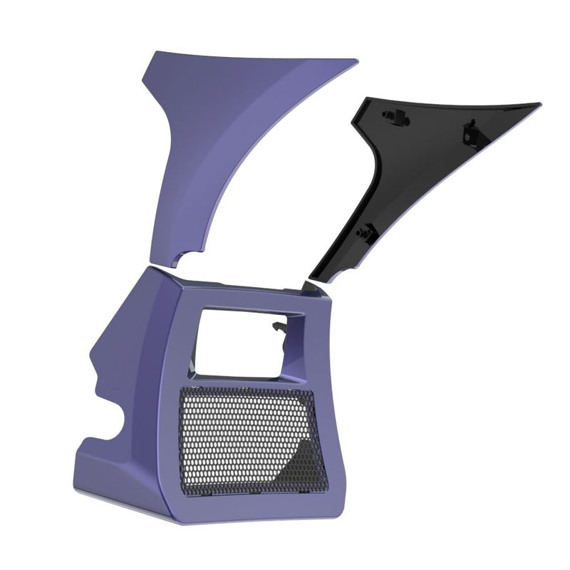 Advanblack Fairing  Spoiler Kit with Support Bracket for '23.5-'26 Harley Road Glide