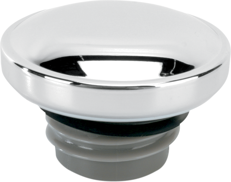 DRAG SPECIALTIES Replacement Non-Vented Screw-In Gas Cap - Chrome