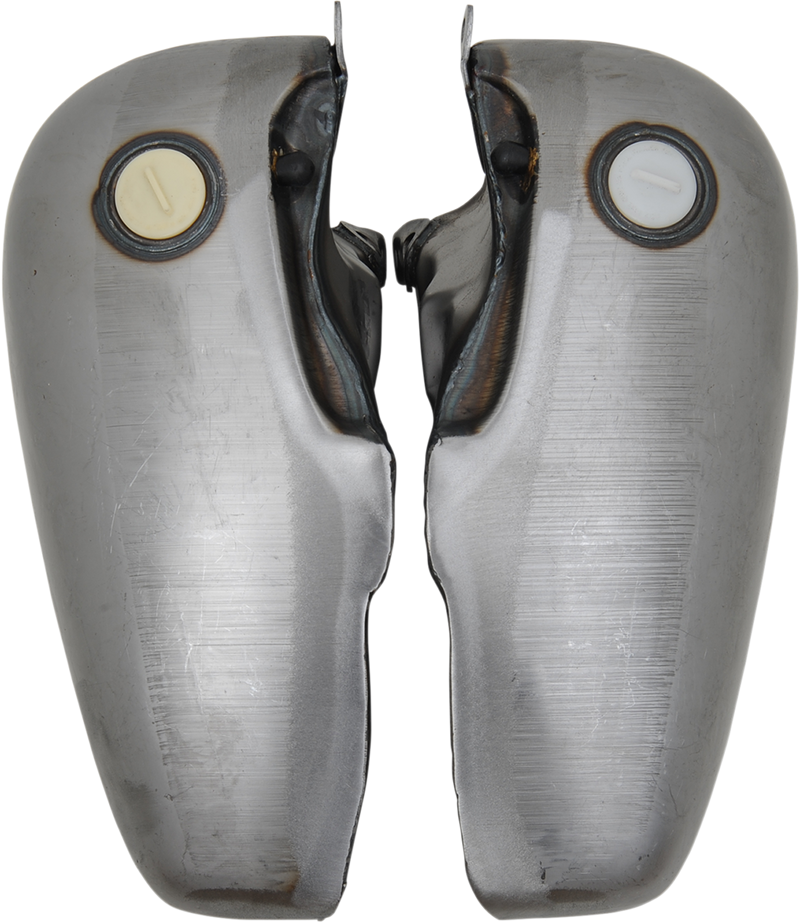 DRAG SPECIALTIES Replacement Fat Bob-Style Gas Tank - Raw - 5.0 Gallon