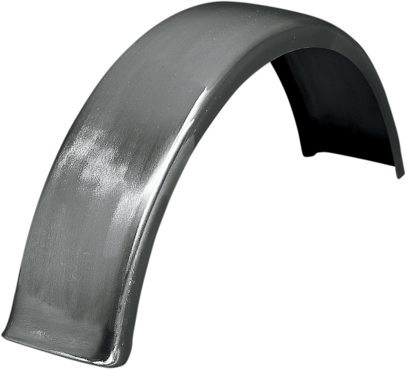 DRAG SPECIALTIES Universal Steel Rear Fender - Raw - 6" Wide