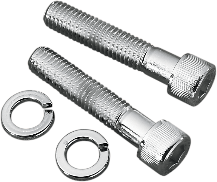 DRAG SPECIALTIES Handlebar and Riser Mounting Bolts - Chrome - 1/2"-20 x 2-3/4" - 10 Pack