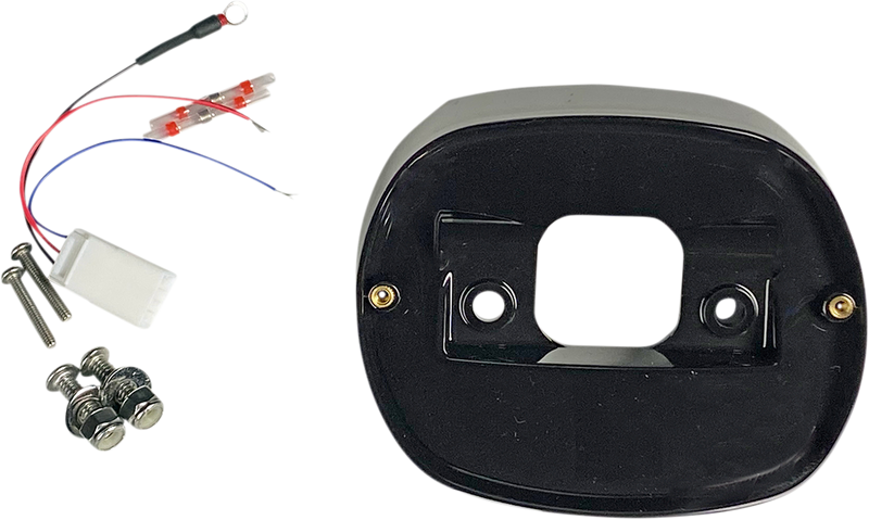 CUSTOM DYNAMICS Taillight Baseplate - Black