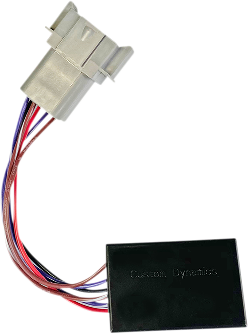 CUSTOM DYNAMICS Auto-Cancel Turn Signal Module - 8-Position Male Connector