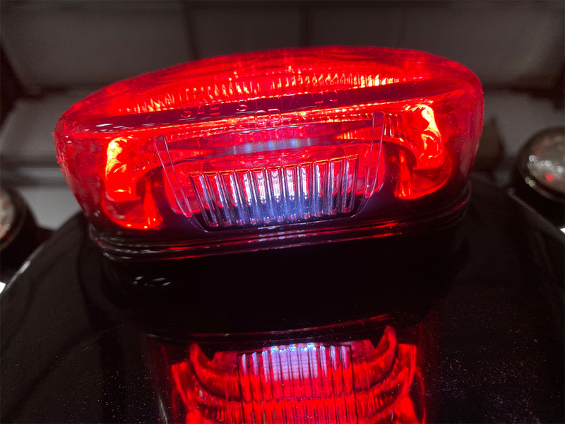 CUSTOM DYNAMICS ProBeam® Low Profile LED Taillight with Bottom Window - Smoke