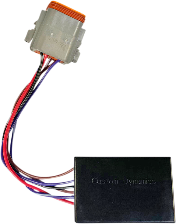 CUSTOM DYNAMICS Auto-Cancel Turn Signal Module - 8-Position Female Connector