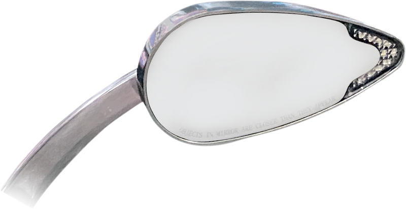 CUSTOM DYNAMICS Dynamic Oval LED Mirror - Chrome - Amber/White