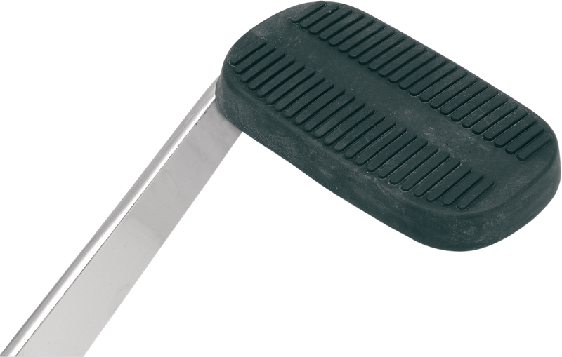 DRAG SPECIALTIES Replacement Rubber Rear Brake Pedal Pad - Black - FL